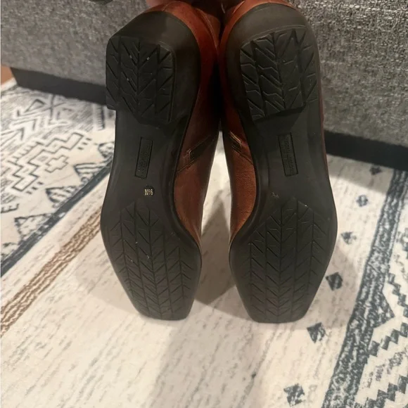 Brown Leather Ankle Boots-Sesto Meucci - Picture 4 of 9